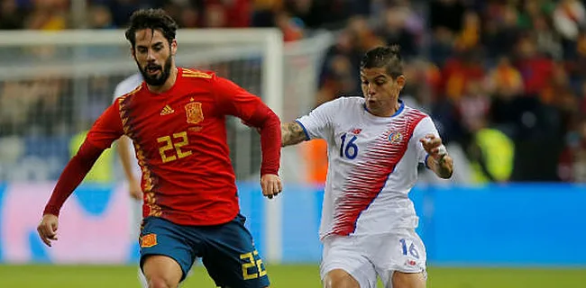 VIDEO: Lekkere panna van Isco tijdens Spanje-Costa Rica
