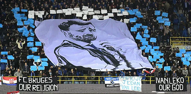 VIDEO: Club Brugge-fans steunen Leko met tifo en gezangen