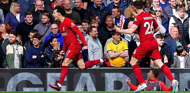 Liverpool pakt zege tegen Tottenham na ongezien spektakelstuk