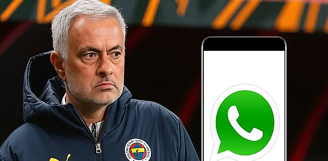 Chaos compleet: WhatsApp-berichten over Mourinho lekken uit