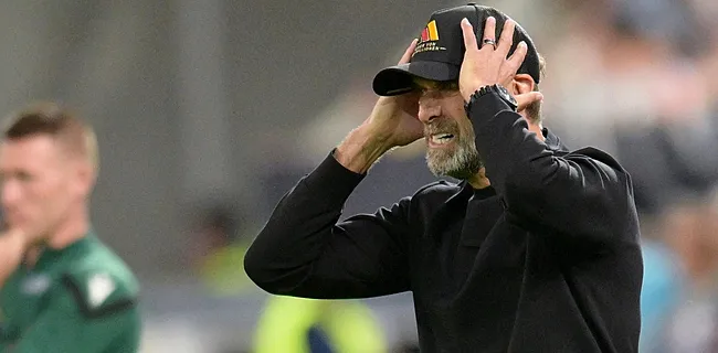 Klopp mist start bij Mannschaft: 
