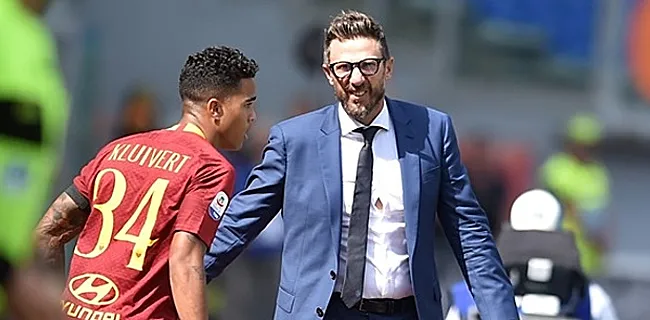 Kluivert na één jaar al weg bij AS Roma?