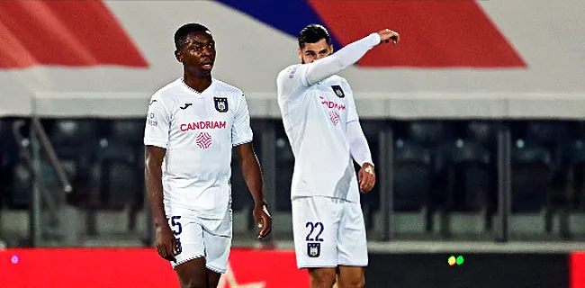 Anderlecht op achterstand bij Oostende: 