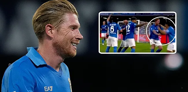 De Bruyne helemaal terug: Italianen smullen van reactie na doelpunt