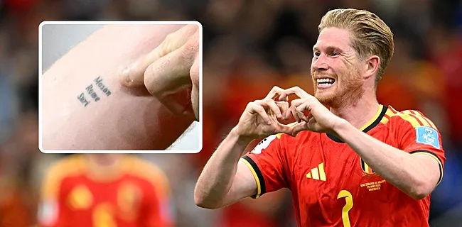 De Bruyne glundert voor camera: pakkende reden voor viering