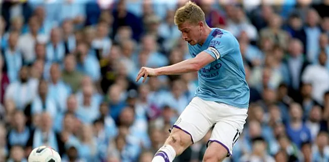 Man City raakt ondanks weergaloze De Bruyne niet voorbij Tottenham