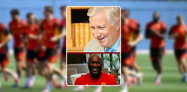 Vorstelijke videocall: Lukaku slaat koning Filip met verstomming