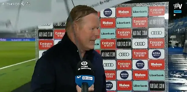 Boze Koeman ontploft tijdens interview en loopt weg