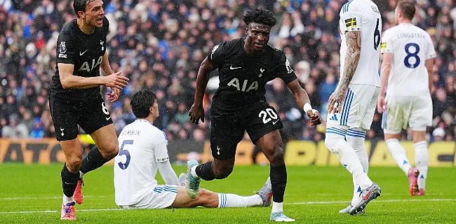 Tottenham presenteert zich als luis in de pels van topclubs