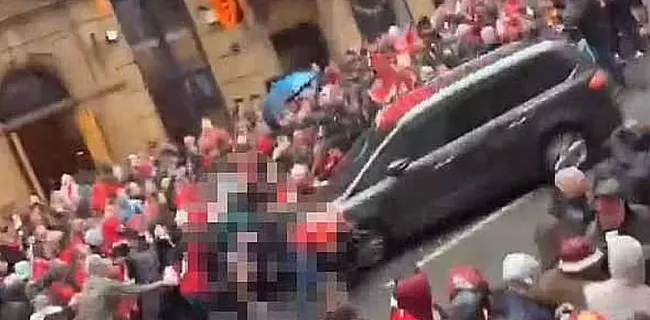 Schokkende beelden: drama tijdens titelparade Liverpool