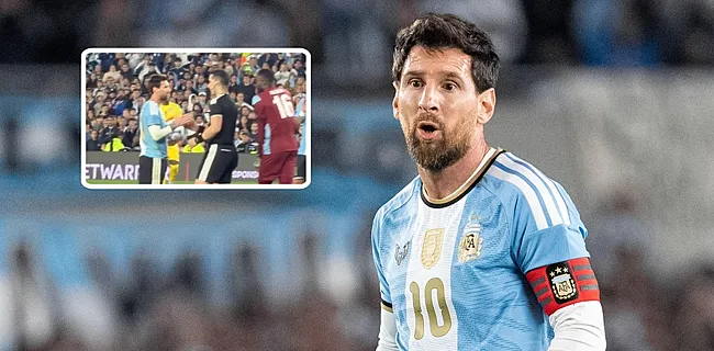 Liplezers onthullen alles: bizar onderhoud Messi en scheidsrechter