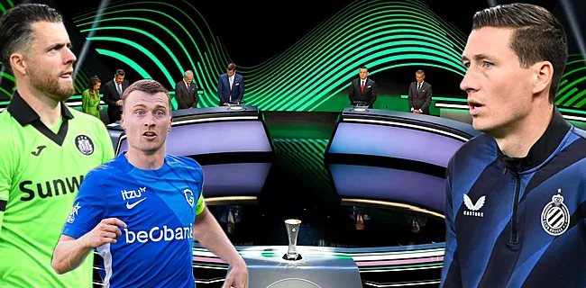 UEFA loting: potentiële tegenstanders Belgische clubs bekend