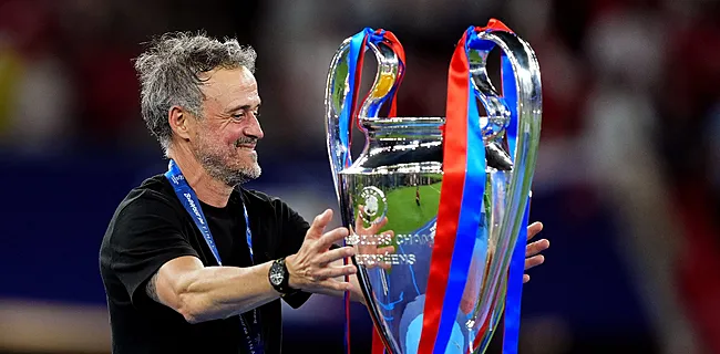 Luis Enrique schaart zich in bijzonder fraai rijtje