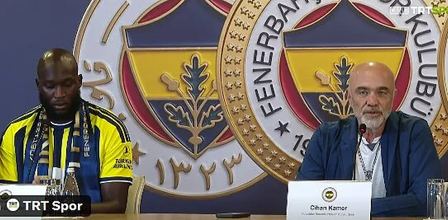 Lukaku voorgesteld in Turkije: straffe taal én ambities