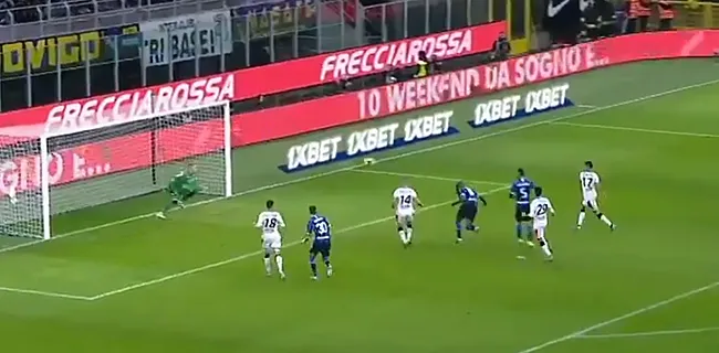 Romelu Lukaku on fire: goal en assist na één helft 🎥