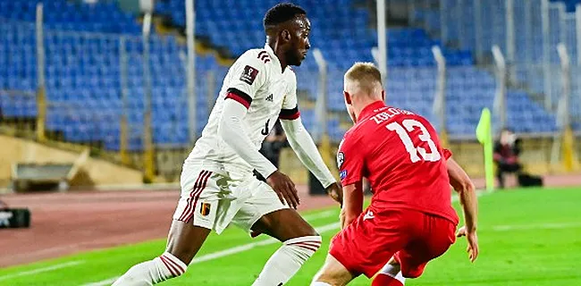 Lukebakio startte bij België: 