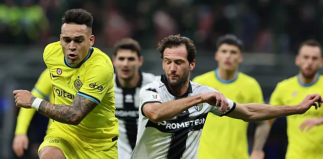 Lukaku-loos Inter met de schrik vrij tegen Parma