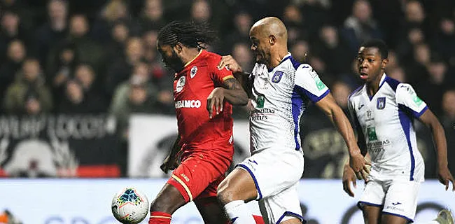 Verdedigers de baas in Antwerp-Anderlecht: 