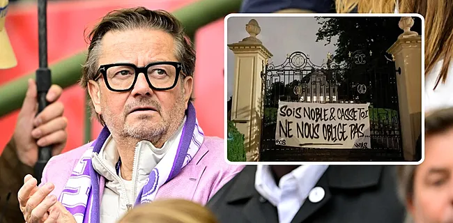 Anderlecht-protest escaleert: privé-villa Coucke geviseerd
