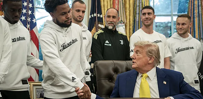 Trump verrast Juventus met bizarre vraag in Witte Huis