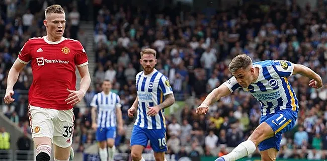 Meesterlijke Trossard maakt brandhoud van Man Utd