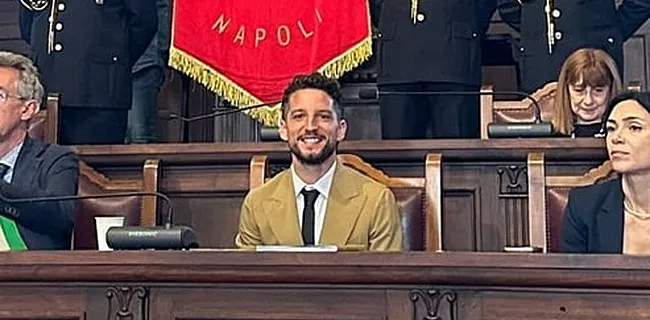 ‘Ereburger’ Dries Mertens verklapt toekomstplannen