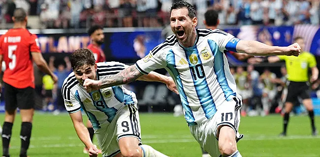 Argentinië legt Egypte over de knie na doldwaze slotfase