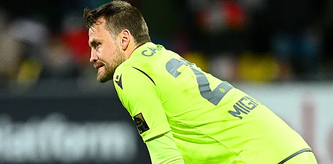 Mignolet deelt in de klappen bij Club Brugge
