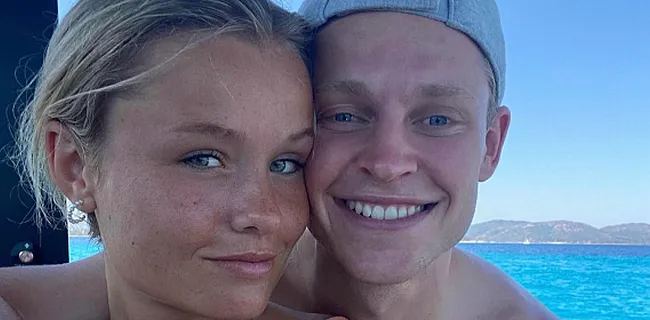 WAG De Jong klapt uit de biecht over relatie met Frenkie