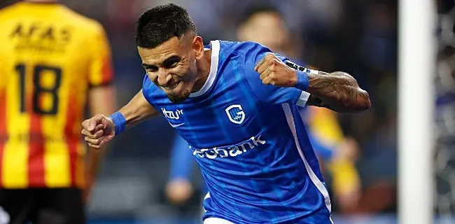 KRC Genk trekt met tien spelers zege over de streep tegen KV Mechelen