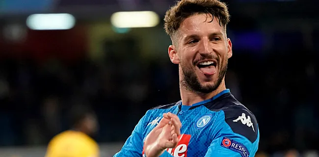 'Mertens ziet concurrent vertrekken bij Napoli'