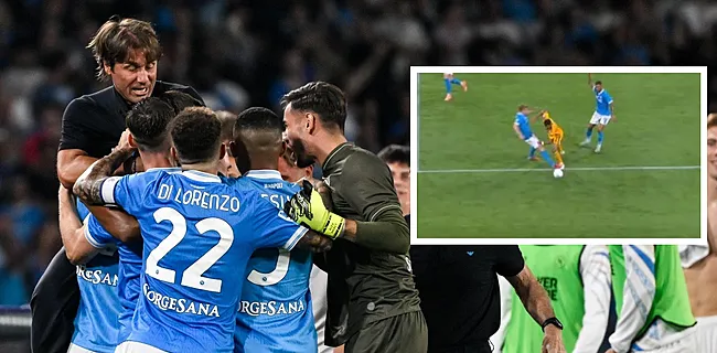Napoli pakt 12 op 12: VAR redt Kevin De Bruyne