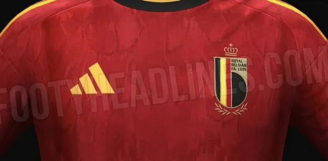'Nieuw shirt Rode Duivels voor WK 2026 gelekt'