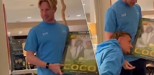 Noa Lang compleet van zijn melk door De Bruyne