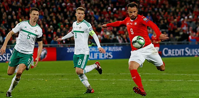 Zwitserland plaatst zich ten koste van Noord-Ierland voor het WK