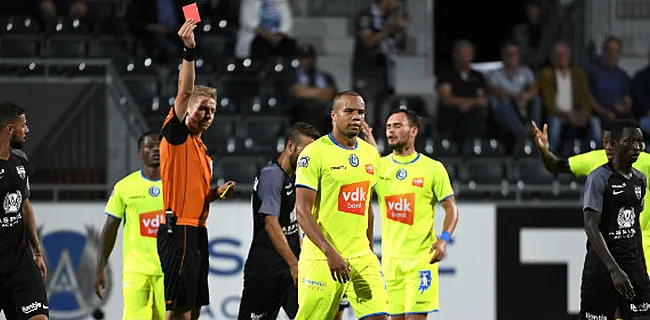AA Gent gaat op de valreep met tien man winnen in Eupen