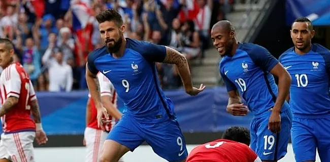 Frankrijk tankt vertrouwen voor Oranje-groep: Giroud blinkt uit