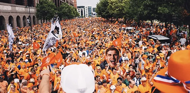 Oranje-fans zorgen voor dolle taferelen in Dallas