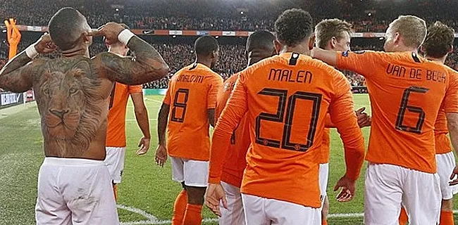 Oranje ontsnapt in extremis aan zwaarwegende nederlaag