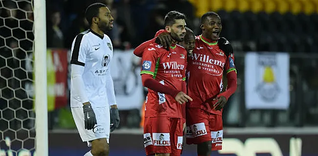 KV Oostende pakt de scalp van Eupen, STVV niet voorbij negen man van Lokeren