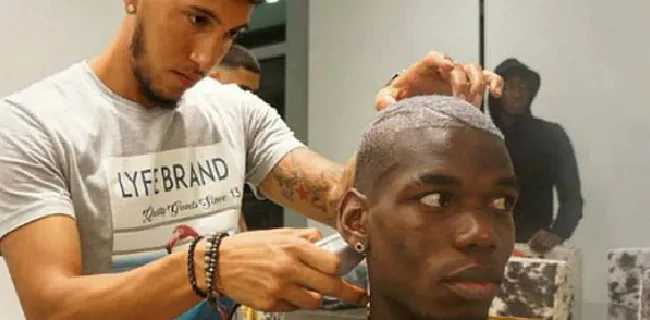 Kapper verklapt nieuwe club Pogba op Instagram