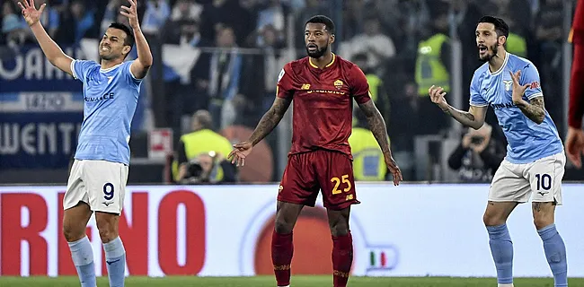 Lazio bezorgt rivaal AS Roma een pijnlijke avond