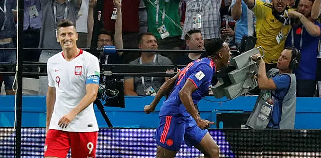 Polen loopt drie keer in het Colombiaanse mes en mag zijn koffers pakken