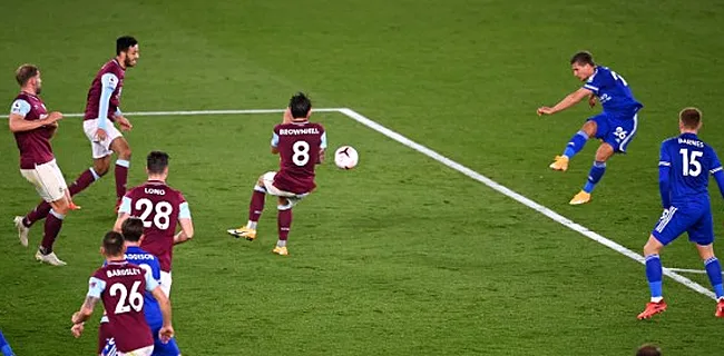 Heerlijke goal Praet en Castagne stuwen Leicester naar zes op zes