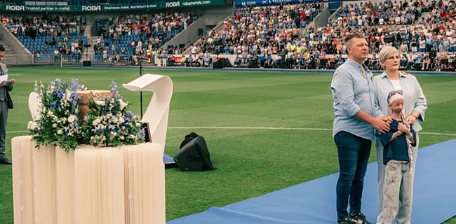 Diepe rouw bij Racing Genk: eerbetoon treft alle harten
