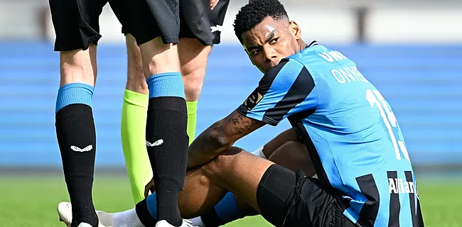 Club Brugge incasseert stevige uppercut uit ziekenboeg
