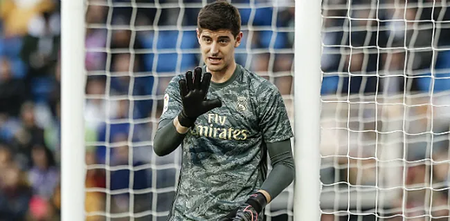 Kopbal Courtois leidt tot ultieme gelijkmaker Real in Valencia