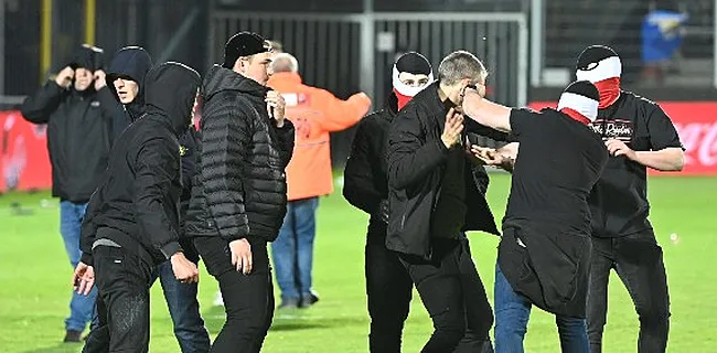 Knokkende RWDM-fans vergallen feest in Seraing