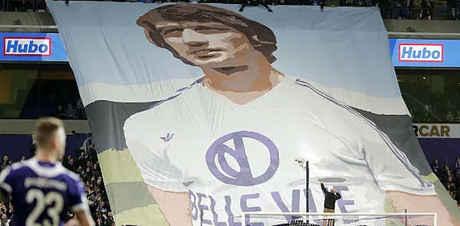 Anderlecht neemt op gepaste wijze afscheid van Robbie Rensenbrink (📷)
