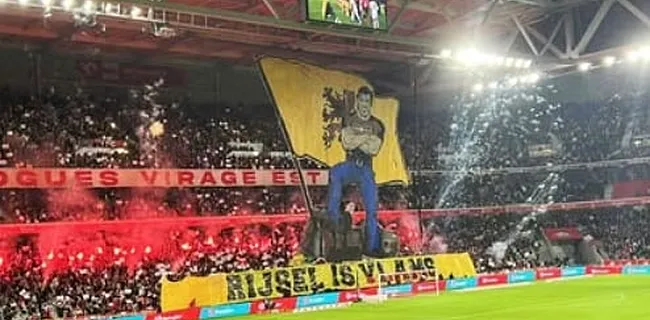 Harde kern Lille verbaast met tifo, Tom Van Grieken jubelt